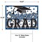6 Pack Bulk Plastic Blue Congrats Grad Graduation Party Yard Sign